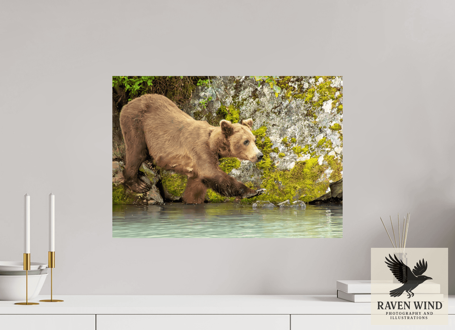 22.7 x 16″, Photo Print On Fuji Crystal DP II - unframed Momma on a Mission Nature Photography Print