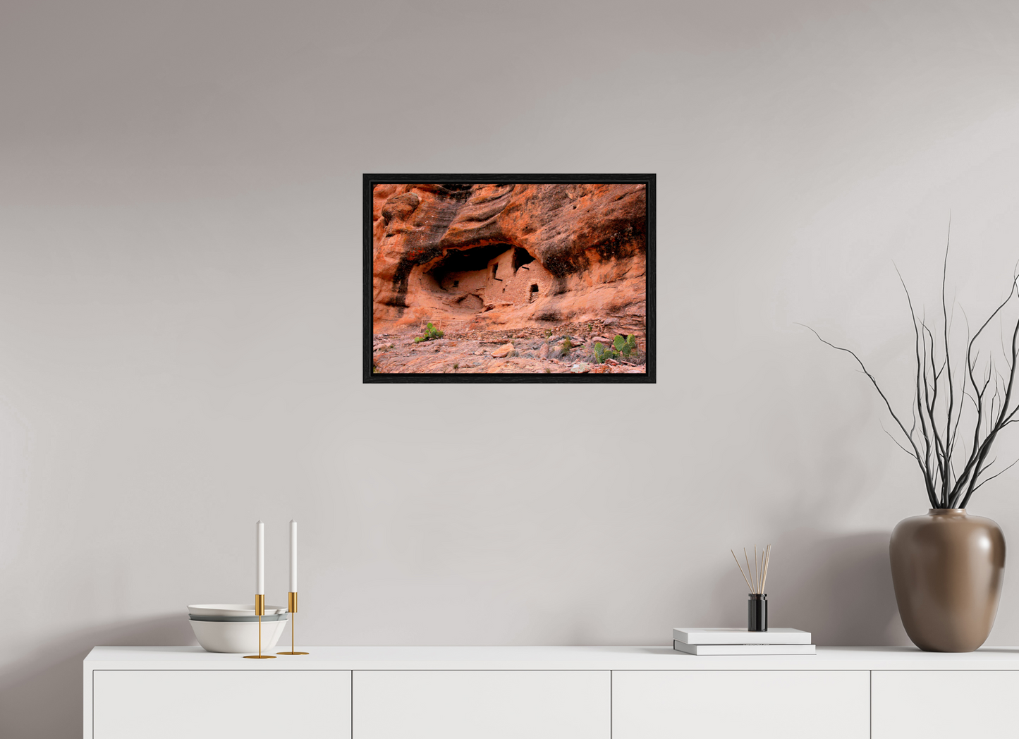 Gila Ruins – A Glimpse into Ancient Ingenuity Nature Photography Print