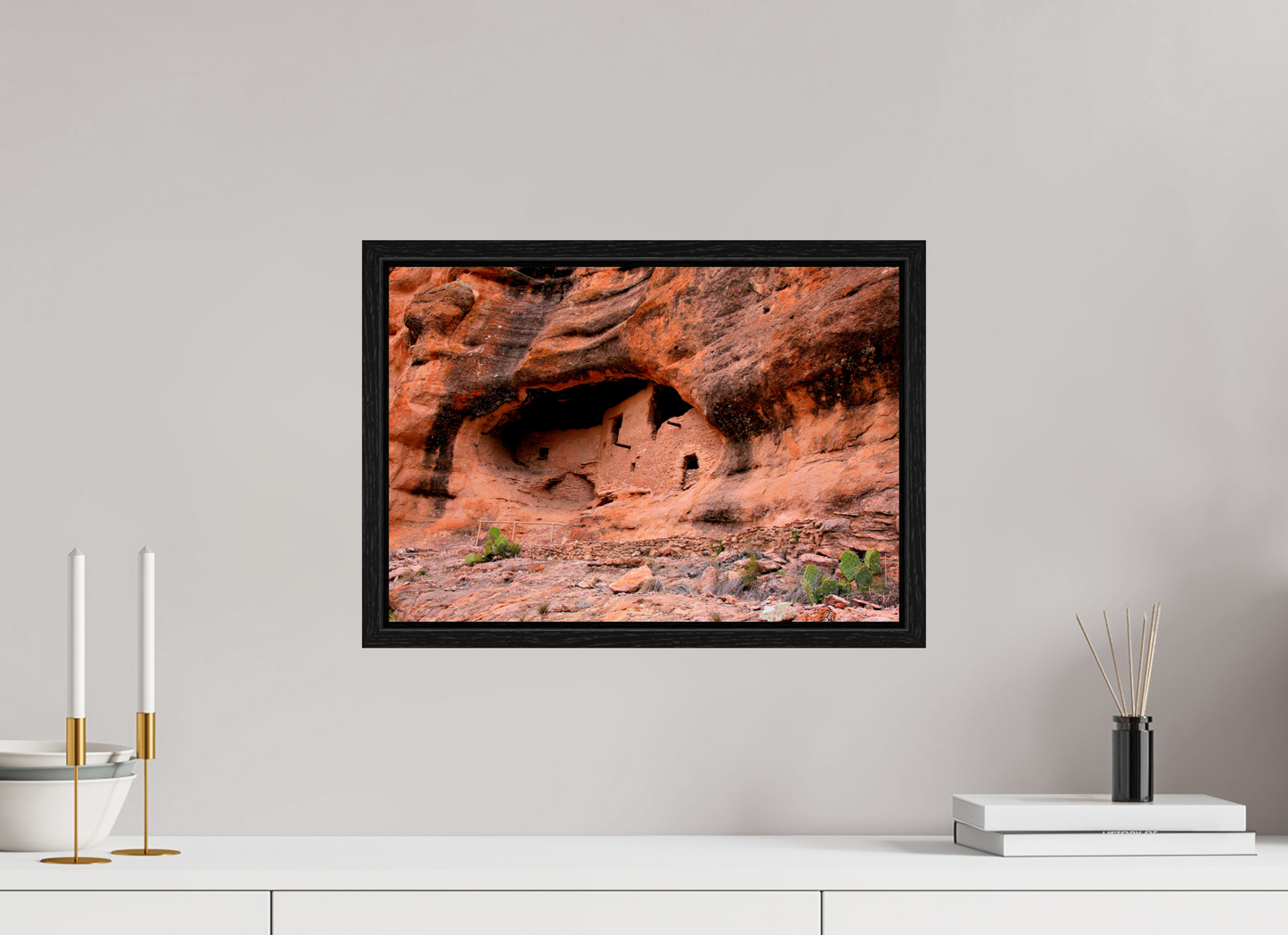 Gila Ruins – A Glimpse into Ancient Ingenuity Nature Photography Print