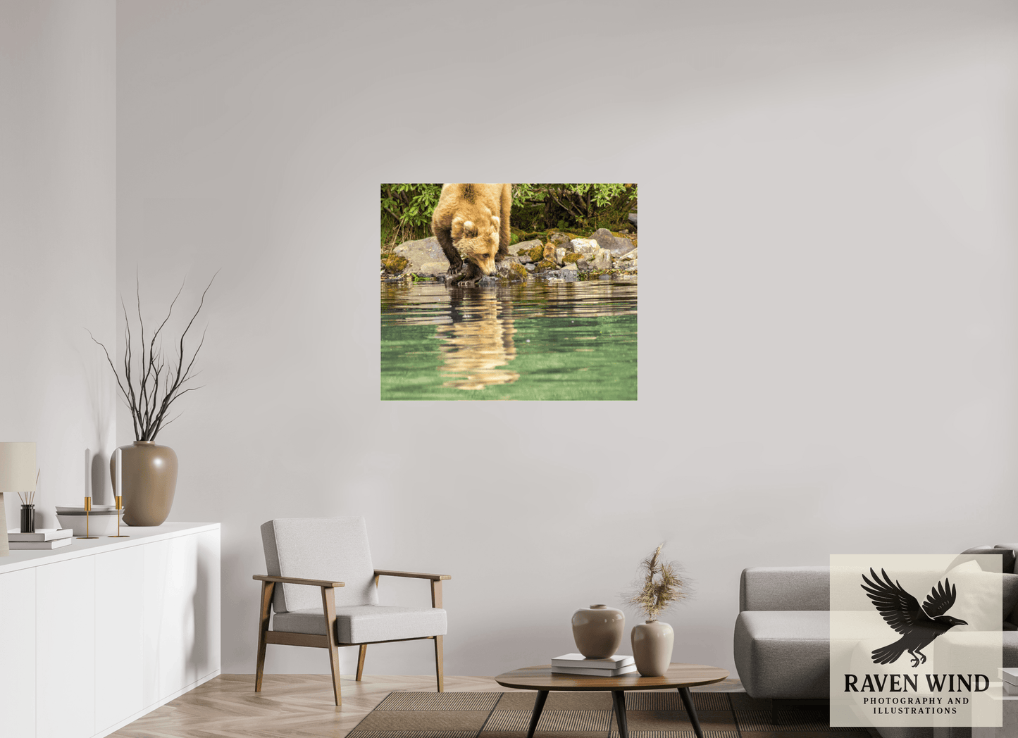 41.3 x 35″, Photo Print Under Acrylic Glass - ready to hang A Closer Look Nature Photography Print