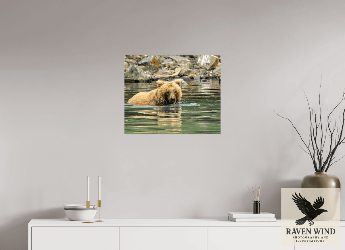 Raven Wind Photography & Illustrations-Fishing the Deep End Fine Art Wildlife Photography Print -