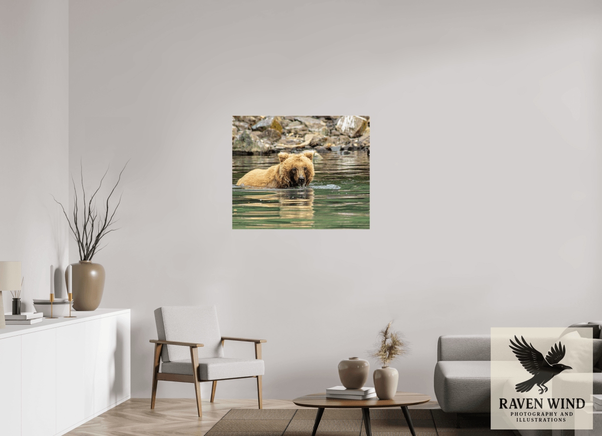 Raven Wind Photography & Illustrations-Fishing the Deep End Fine Art Wildlife Photography Print -
