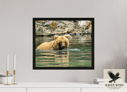 Raven Wind Photography & Illustrations-Fishing the Deep End Fine Art Wildlife Photography Print -