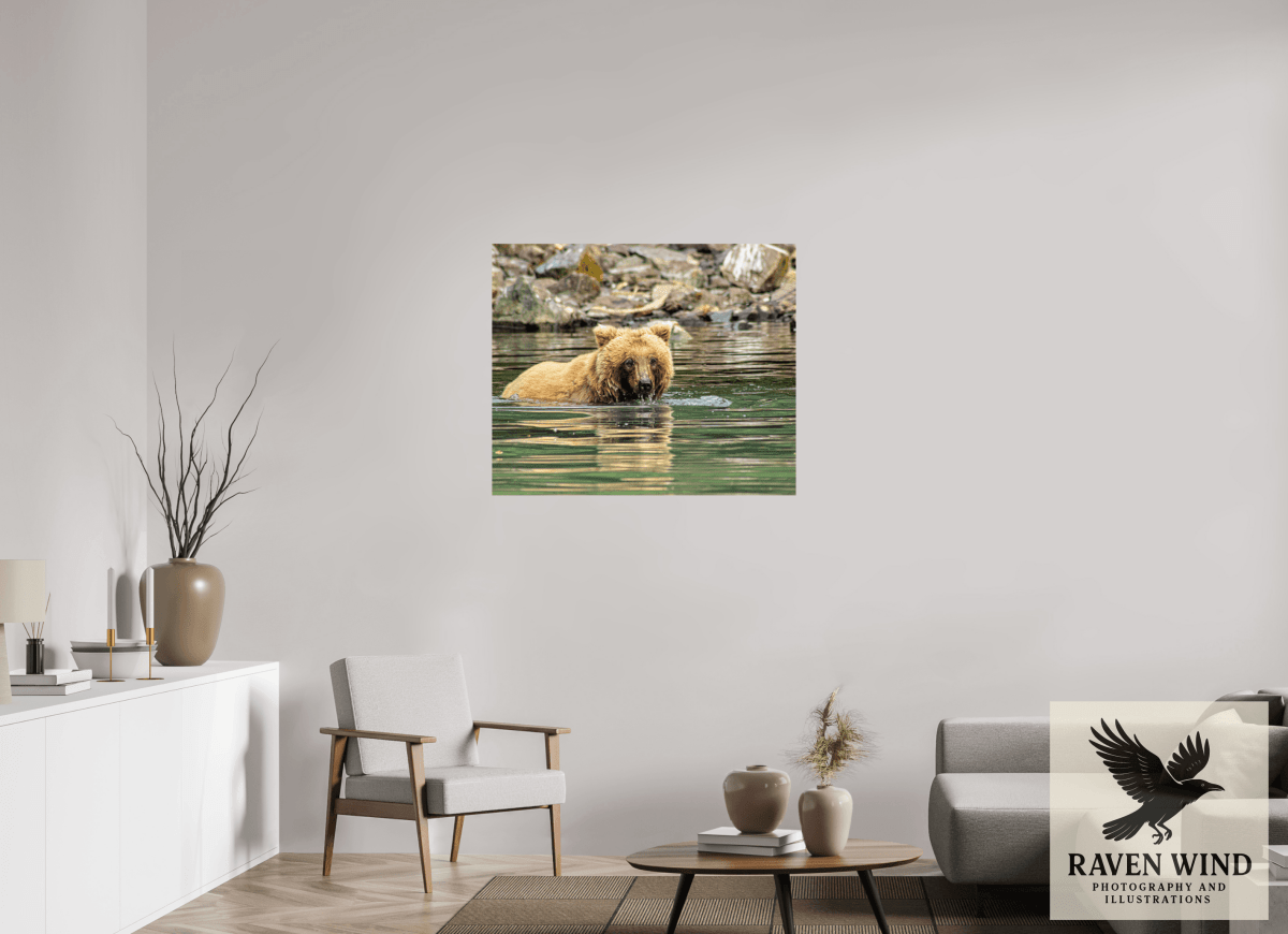 Raven Wind Photography & Illustrations-Fishing the Deep End Fine Art Wildlife Photography Print -