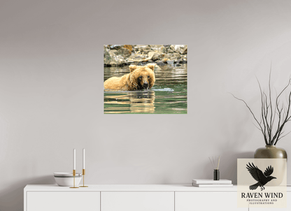 Raven Wind Photography & Illustrations-Fishing the Deep End Fine Art Wildlife Photography Print -