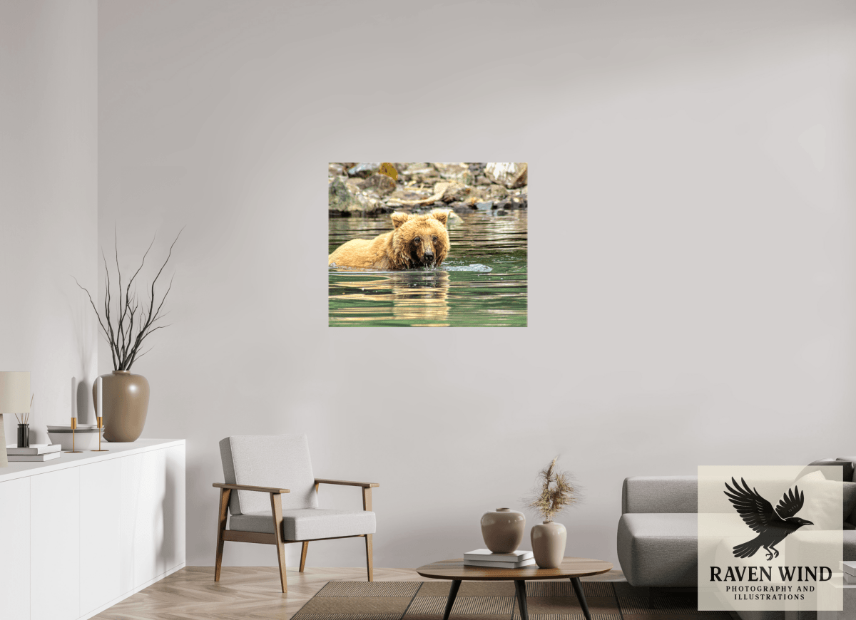 Raven Wind Photography & Illustrations-Fishing the Deep End Fine Art Wildlife Photography Print -