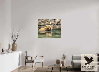 Raven Wind Photography & Illustrations-Fishing the Deep End Fine Art Wildlife Photography Print -