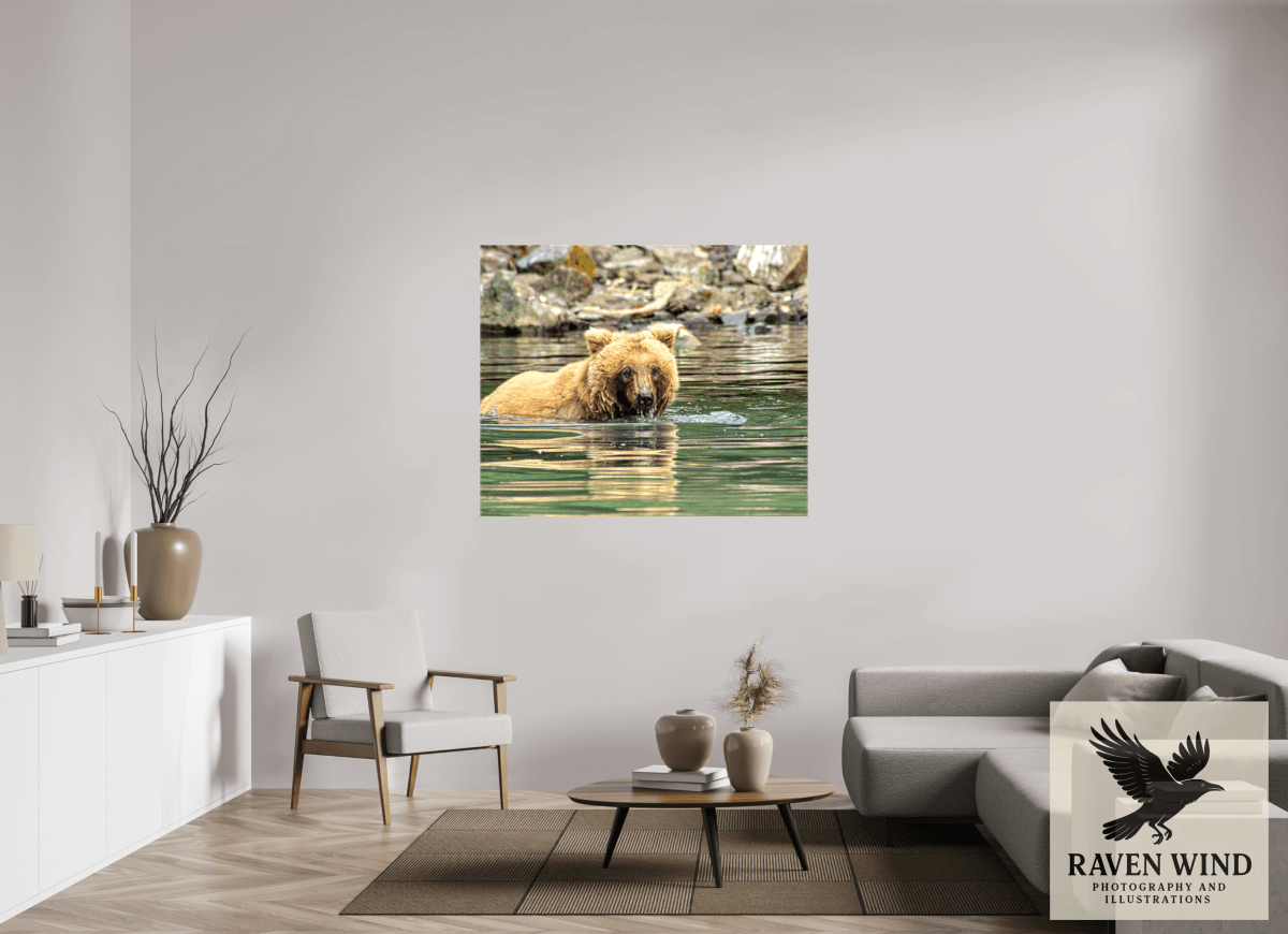 Raven Wind Photography & Illustrations-Fishing the Deep End Fine Art Wildlife Photography Print -
