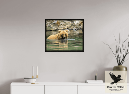 Raven Wind Photography & Illustrations-Fishing the Deep End Fine Art Wildlife Photography Print -