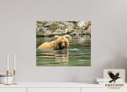 Raven Wind Photography & Illustrations-Fishing the Deep End Fine Art Wildlife Photography Print -