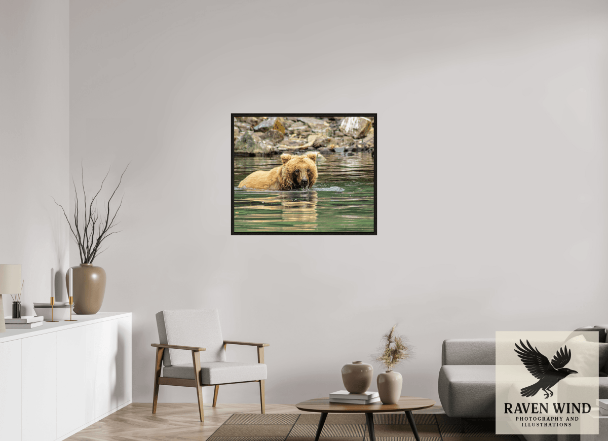 Raven Wind Photography & Illustrations-Fishing the Deep End Fine Art Wildlife Photography Print -