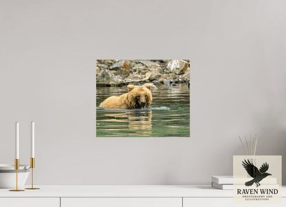 Raven Wind Photography & Illustrations-Fishing the Deep End Fine Art Wildlife Photography Print -