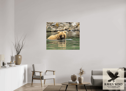 Raven Wind Photography & Illustrations-Fishing the Deep End Fine Art Wildlife Photography Print -
