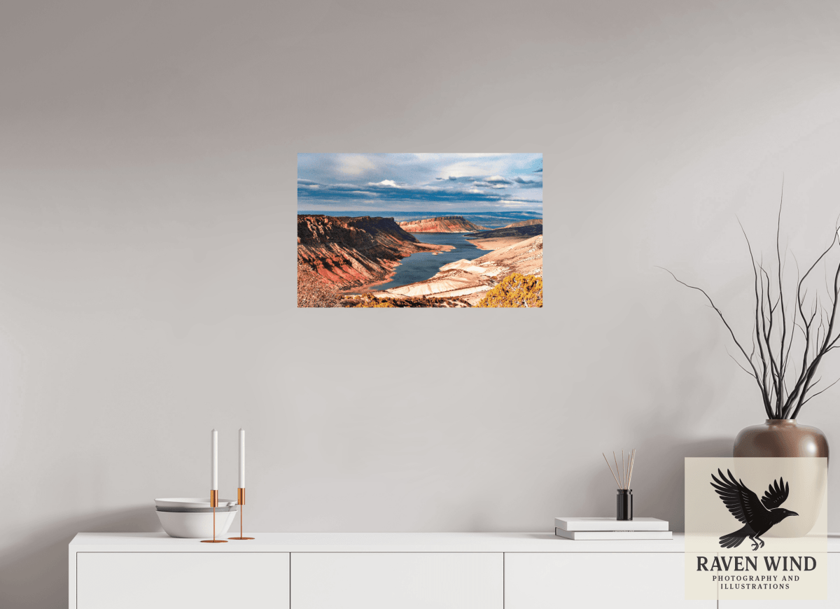 Raven Wind Photography & Illustrations-Flaming Gorge Fine Art Nature Print -
