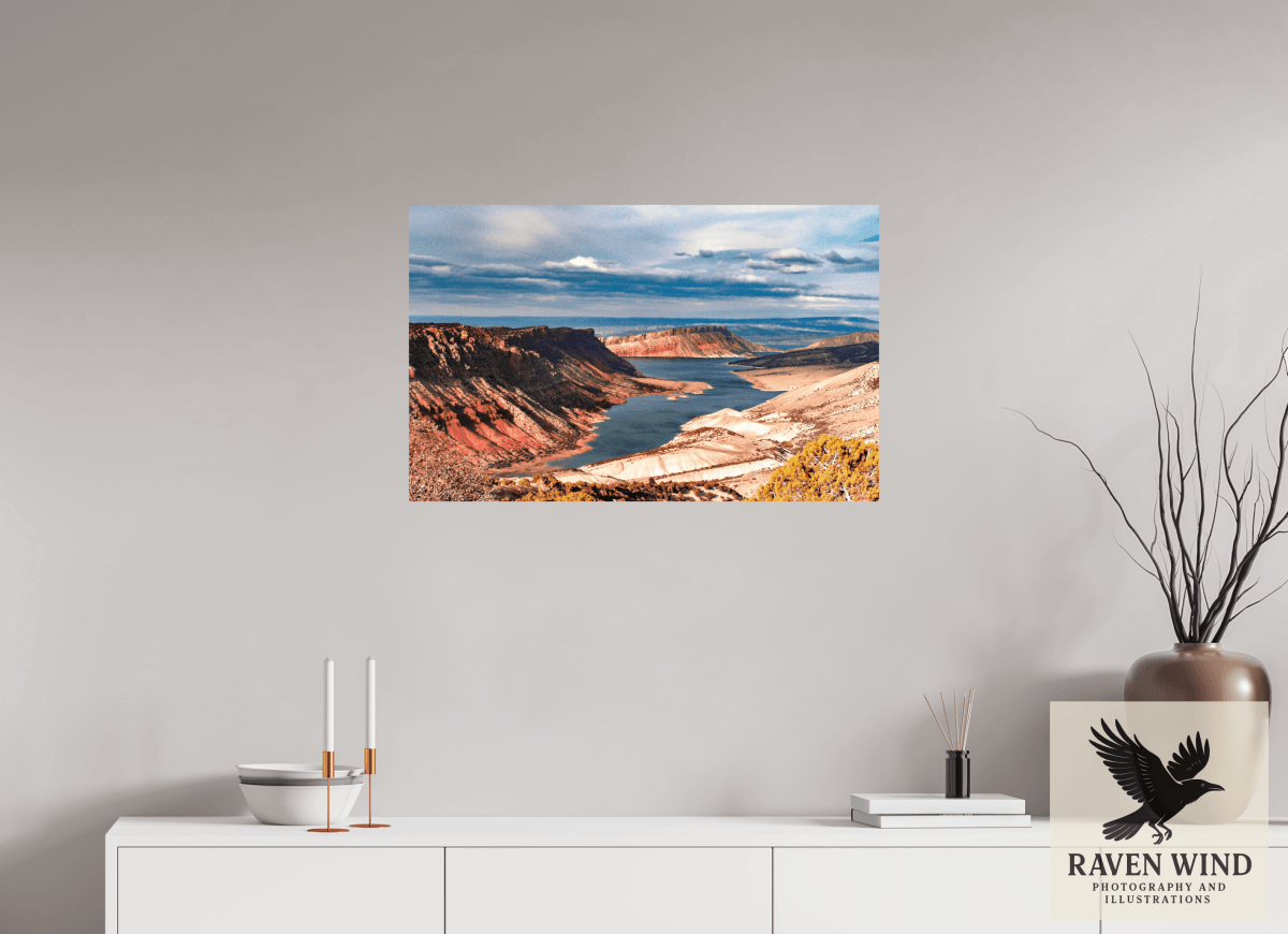 Raven Wind Photography & Illustrations-Flaming Gorge Fine Art Nature Print -