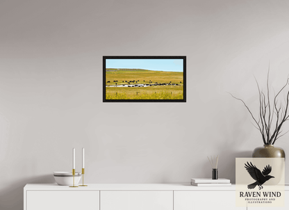 Raven Wind Photography & Illustrations-Gathering at Mule Creek Fine Art Nature Print -