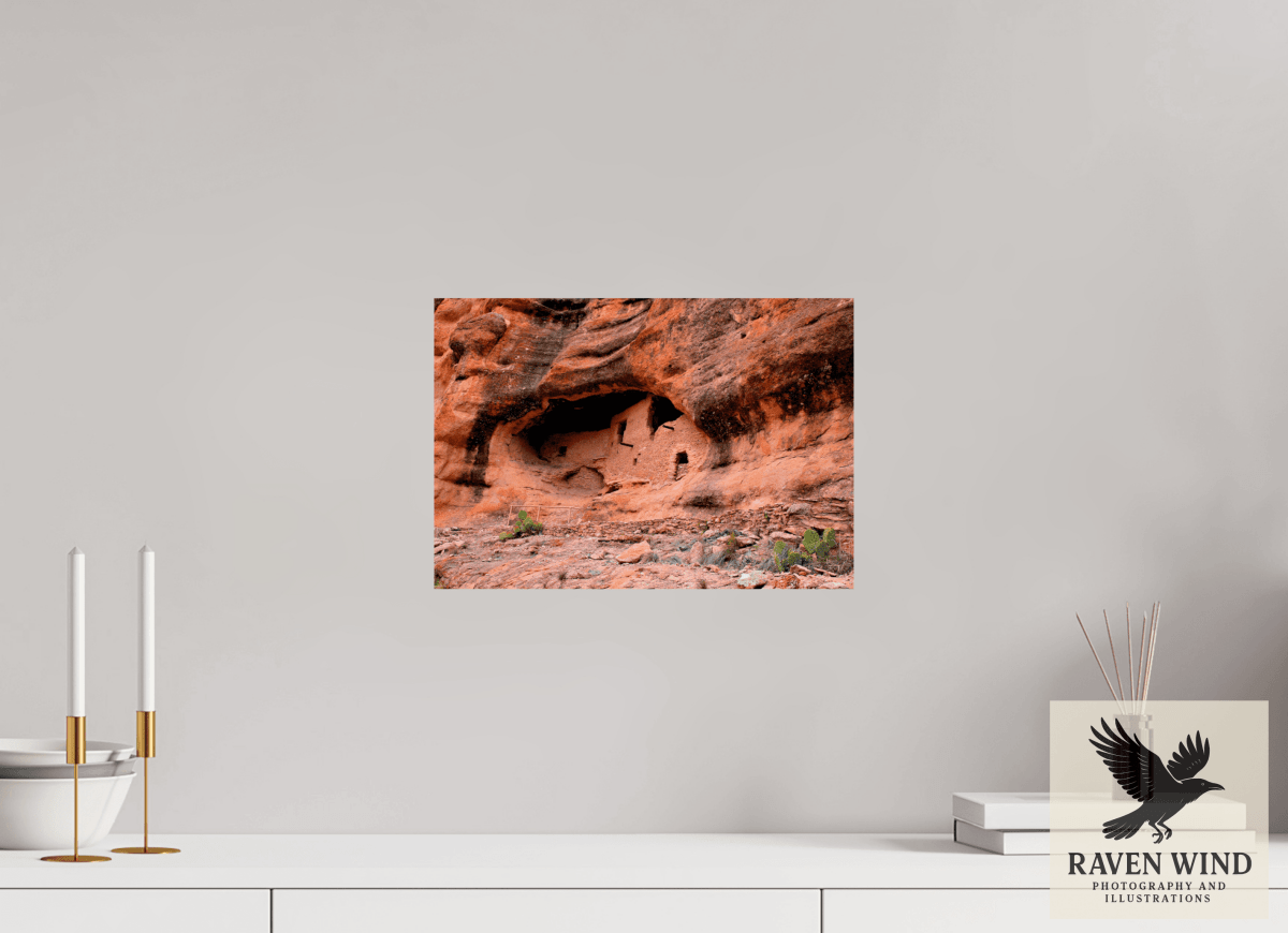 Raven Wind Photography & Illustrations-Gila Ruins - A Glimpse into Ancient Ingenuity Fine Art Nature Print -