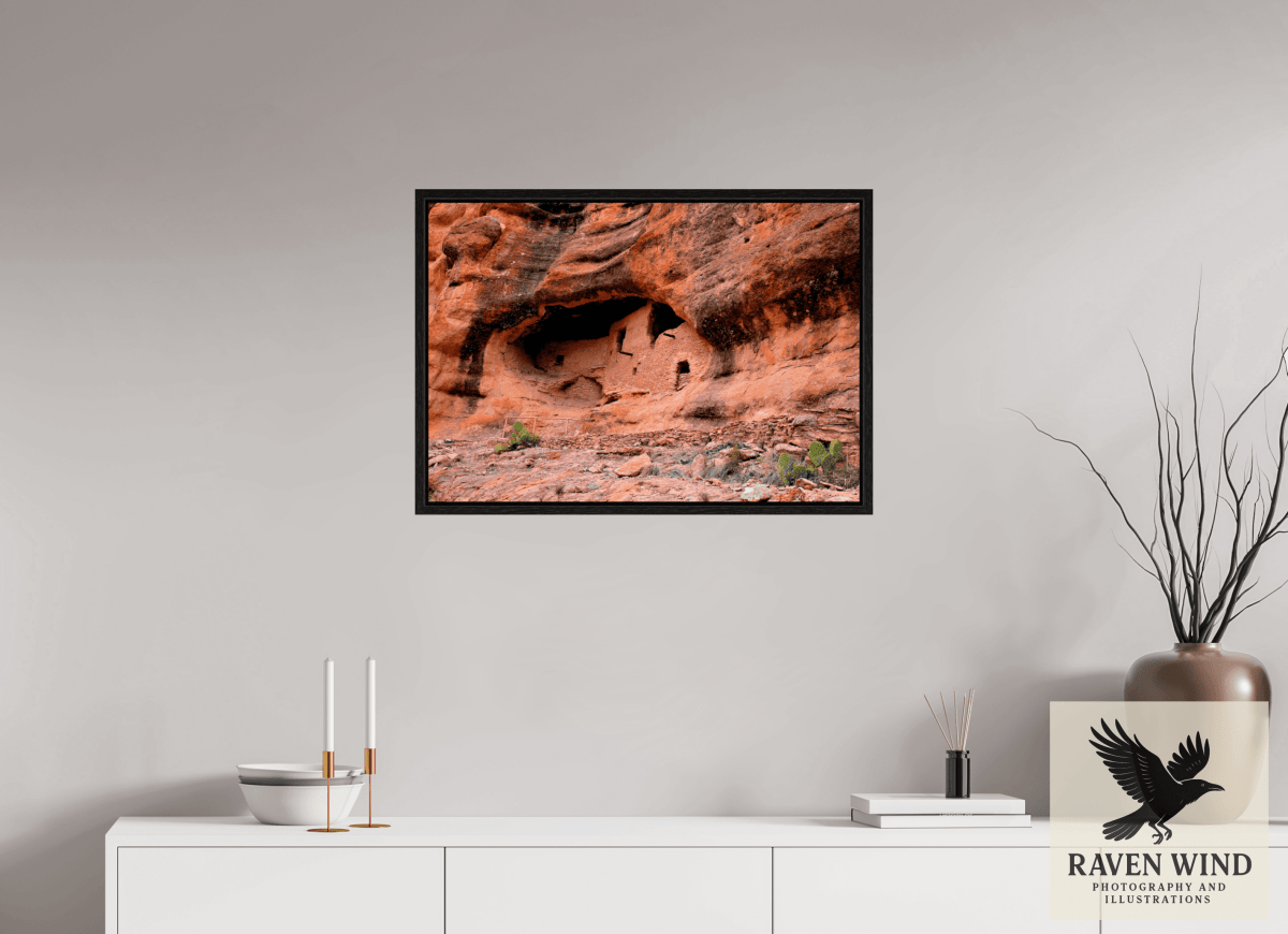 Raven Wind Photography & Illustrations-Gila Ruins - A Glimpse into Ancient Ingenuity Fine Art Nature Print -