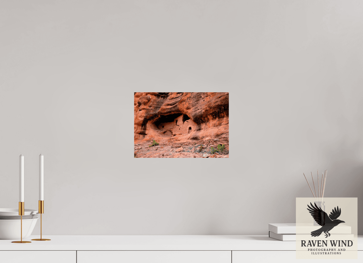 Raven Wind Photography & Illustrations-Gila Ruins - A Glimpse into Ancient Ingenuity Fine Art Nature Print -