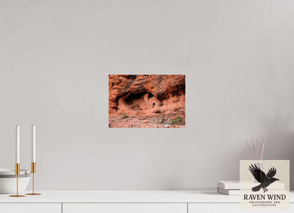 Raven Wind Photography & Illustrations-Gila Ruins - A Glimpse into Ancient Ingenuity Fine Art Nature Print -