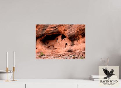 Raven Wind Photography & Illustrations-Gila Ruins - A Glimpse into Ancient Ingenuity Fine Art Nature Print -