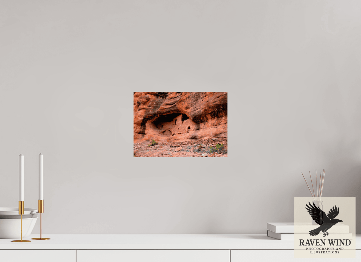 Raven Wind Photography & Illustrations-Gila Ruins - A Glimpse into Ancient Ingenuity Fine Art Nature Print -