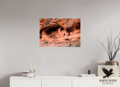 Raven Wind Photography & Illustrations-Gila Ruins - A Glimpse into Ancient Ingenuity Fine Art Nature Print -
