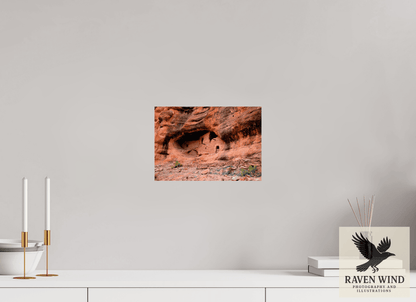 Raven Wind Photography & Illustrations-Gila Ruins - A Glimpse into Ancient Ingenuity Fine Art Nature Print -