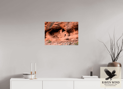 Raven Wind Photography & Illustrations-Gila Ruins - A Glimpse into Ancient Ingenuity Fine Art Nature Print -