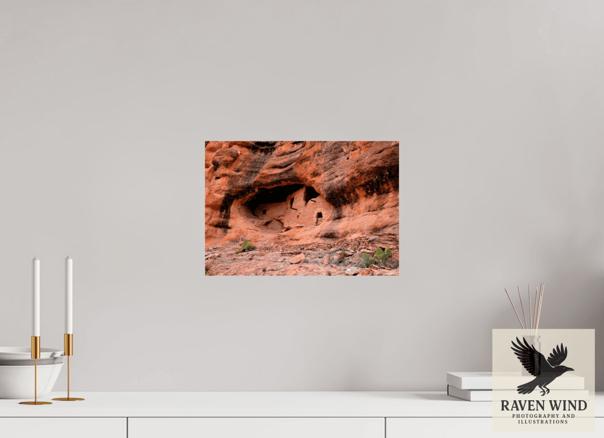 Raven Wind Photography & Illustrations-Gila Ruins - A Glimpse into Ancient Ingenuity Fine Art Nature Print -