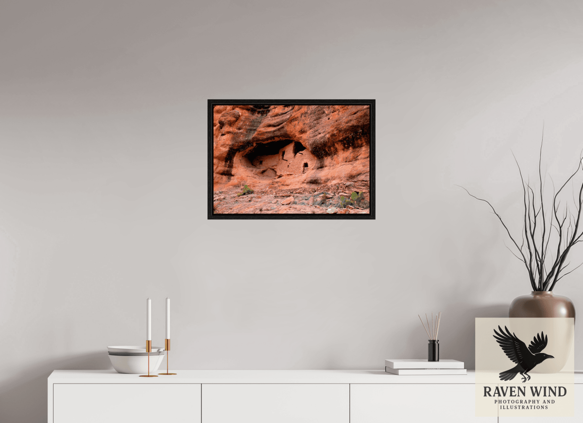 Raven Wind Photography & Illustrations-Gila Ruins - A Glimpse into Ancient Ingenuity Fine Art Nature Print -