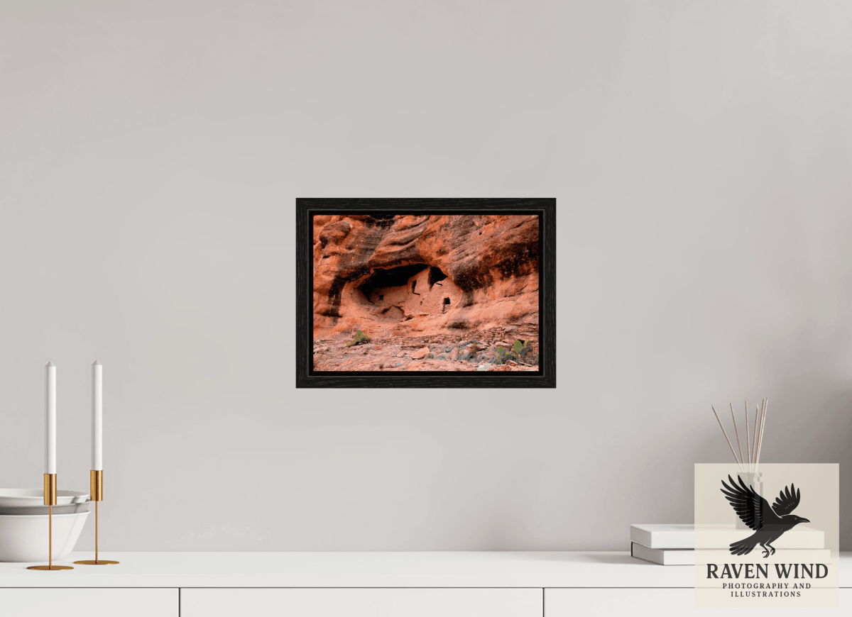 Raven Wind Photography & Illustrations-Gila Ruins - A Glimpse into Ancient Ingenuity Fine Art Nature Print -