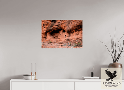 Raven Wind Photography & Illustrations-Gila Ruins - A Glimpse into Ancient Ingenuity Fine Art Nature Print -
