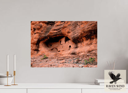 Raven Wind Photography & Illustrations-Gila Ruins - A Glimpse into Ancient Ingenuity Fine Art Nature Print -