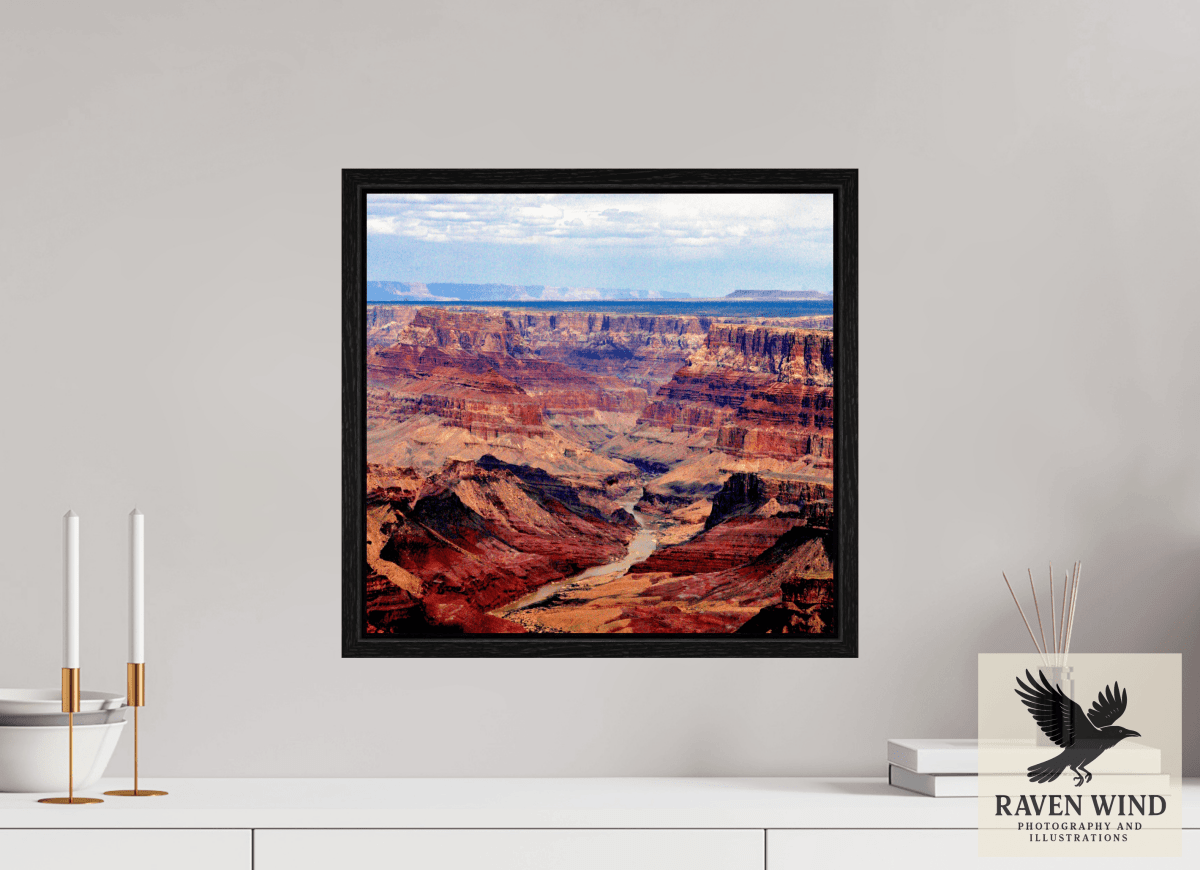 Raven Wind Photography & Illustrations-Grand Canyon - A Symphony of Color Fine Art Nature Print -