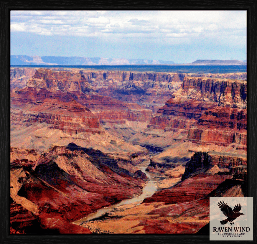 Raven Wind Photography & Illustrations-Grand Canyon - A Symphony of Color Fine Art Nature Print -