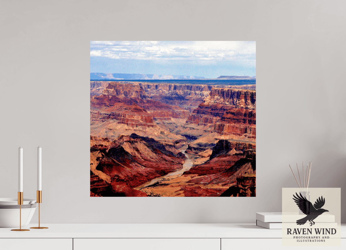 Raven Wind Photography & Illustrations-Grand Canyon - A Symphony of Color Fine Art Nature Print -