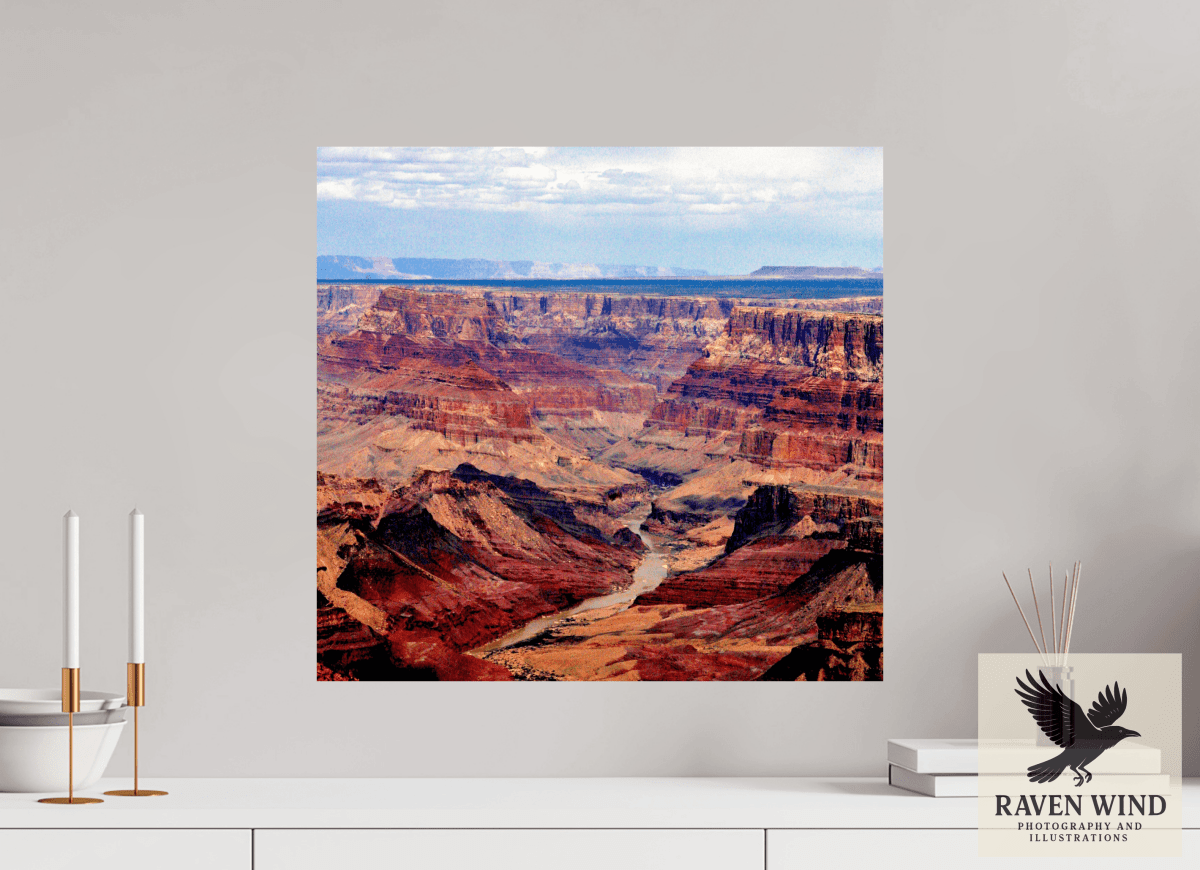 Raven Wind Photography & Illustrations-Grand Canyon - A Symphony of Color Fine Art Nature Print -