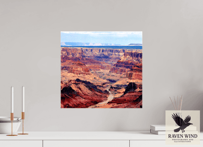 Raven Wind Photography & Illustrations-Grand Canyon - A Symphony of Color Fine Art Nature Print -