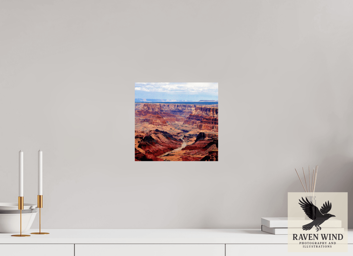 Raven Wind Photography & Illustrations-Grand Canyon - A Symphony of Color Fine Art Nature Print -