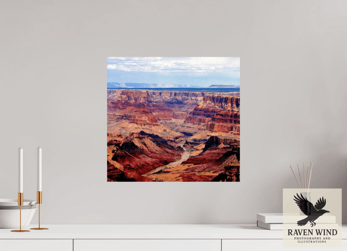 Raven Wind Photography & Illustrations-Grand Canyon - A Symphony of Color Fine Art Nature Print -