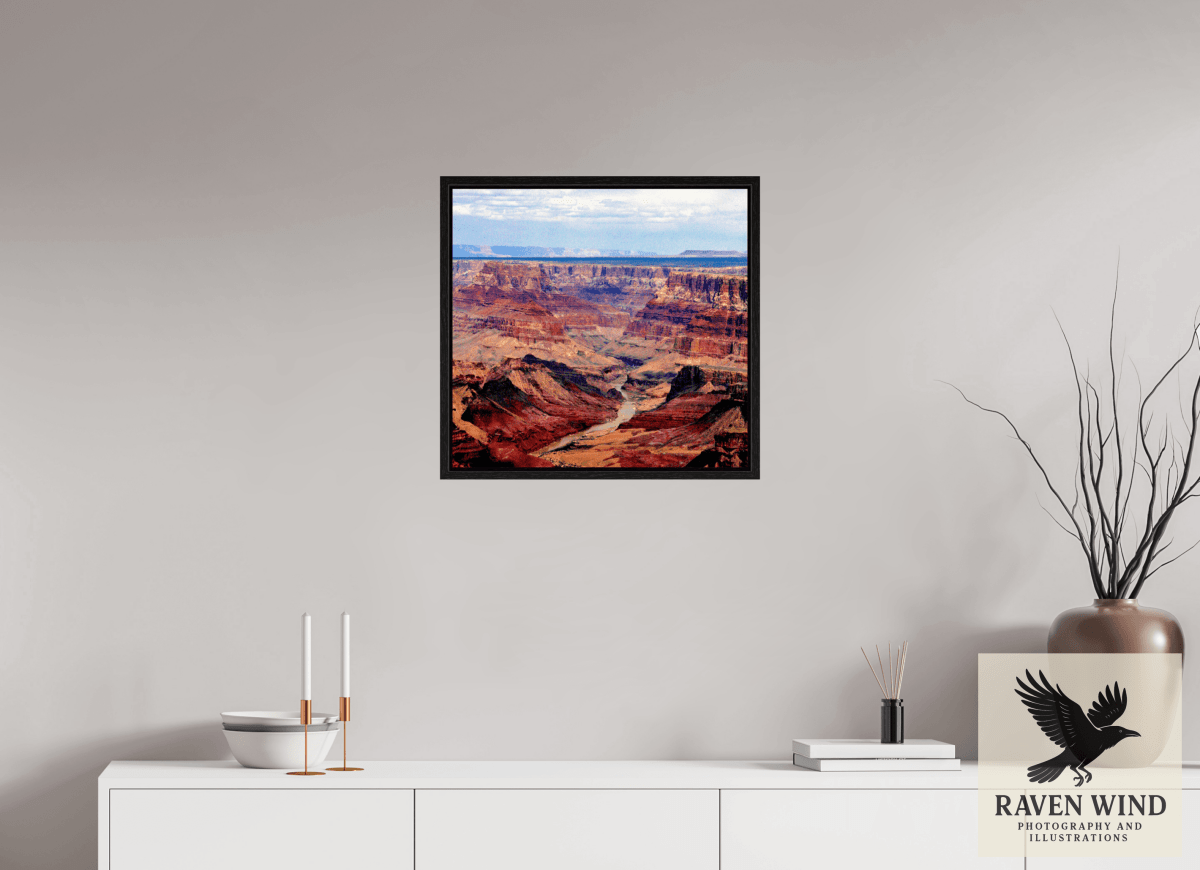 Raven Wind Photography & Illustrations-Grand Canyon - A Symphony of Color Fine Art Nature Print -