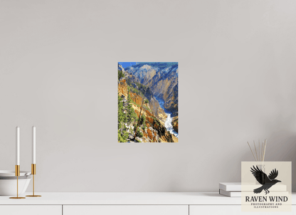 Raven Wind Photography & Illustrations-Grand Canyon of Yellowstone Fine Art Nature Print -