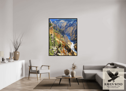 Raven Wind Photography & Illustrations-Grand Canyon of Yellowstone Fine Art Nature Print -