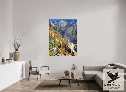 Raven Wind Photography & Illustrations-Grand Canyon of Yellowstone Fine Art Nature Print -