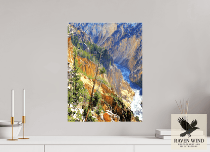 Raven Wind Photography & Illustrations-Grand Canyon of Yellowstone Fine Art Nature Print -
