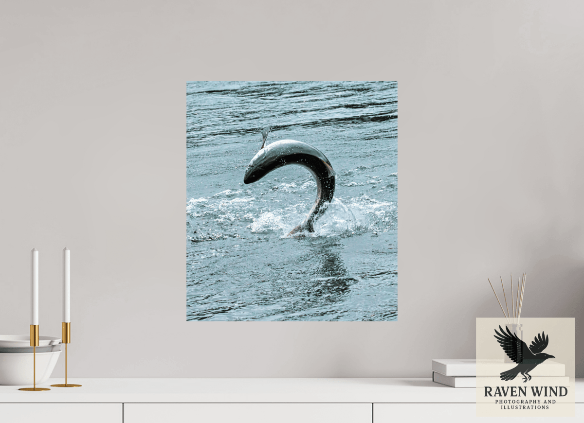 Raven Wind Photography & Illustrations-Hooked on the Wild Fine Art Wildlife Print -