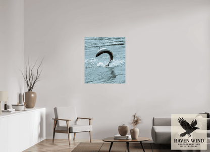 Raven Wind Photography & Illustrations-Hooked on the Wild Fine Art Wildlife Print -