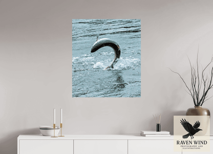 Raven Wind Photography & Illustrations-Hooked on the Wild Fine Art Wildlife Print -