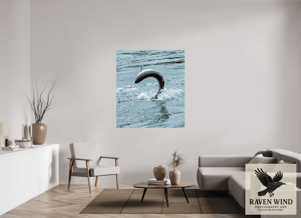 Raven Wind Photography & Illustrations-Hooked on the Wild Fine Art Wildlife Print -
